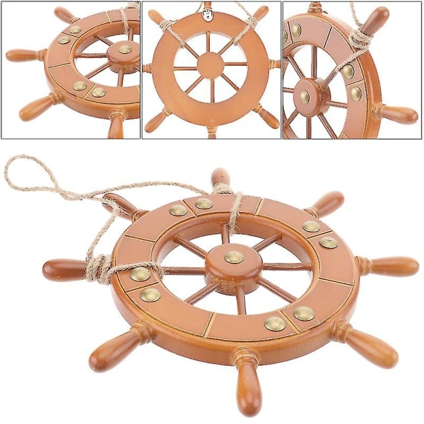 1 stk dekorativt skibshjul