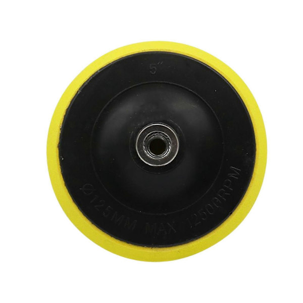 Slibeskive Bagskive Slibeplade Boremaskine Slibetilbehør til Træ Kunststen 5inch 125mm M10