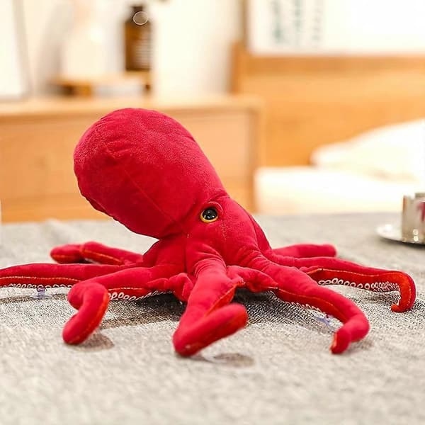 Simuloitu Mustekala Pehmolelu Merielämä Söpö Lasten Lahja red