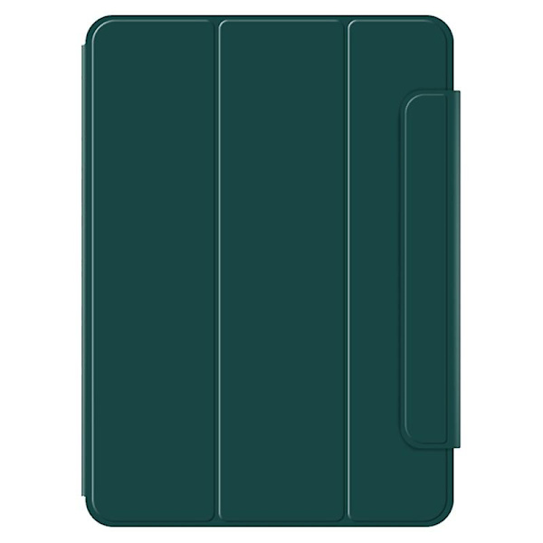 Stativtaske til iPad Air 13 (2024) (M2) - Stødsikker Magnetisk PU Læder Flip Tablet Cover - Grøn Multicolor Green