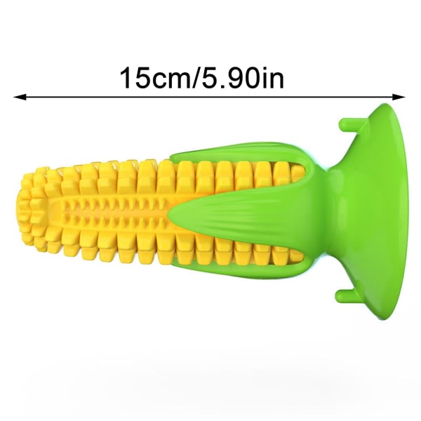 Pet Accessories and Grinding Sticks for Pet Teeth Creative Durable Suction Cups Cute Corn Toys