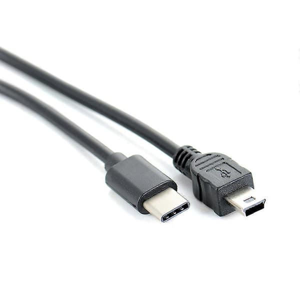 30 cm Typ C till Mini USB Kamera USB-kablar OTG Kopieringskabel