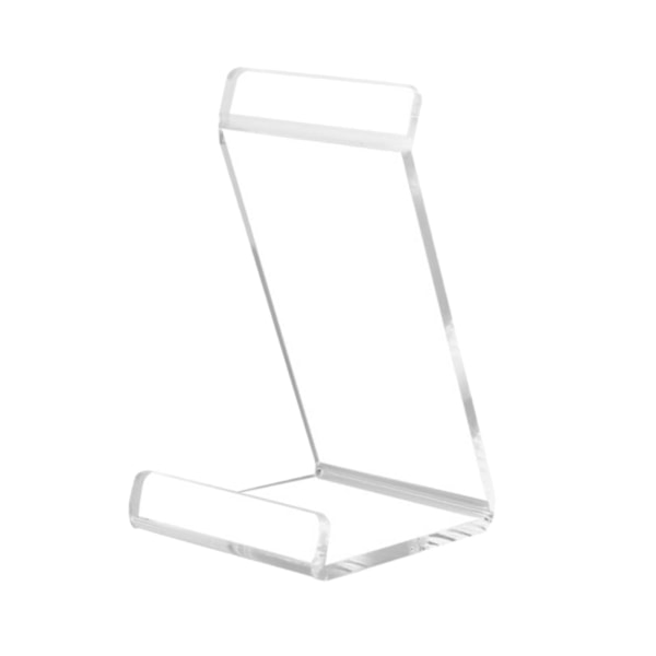 Akryl Vinylpladeholder Klar Display Rack til Dokumenter Magasiner Bøger 1 stk 1pc 10cmx6.8cmx14.7cm