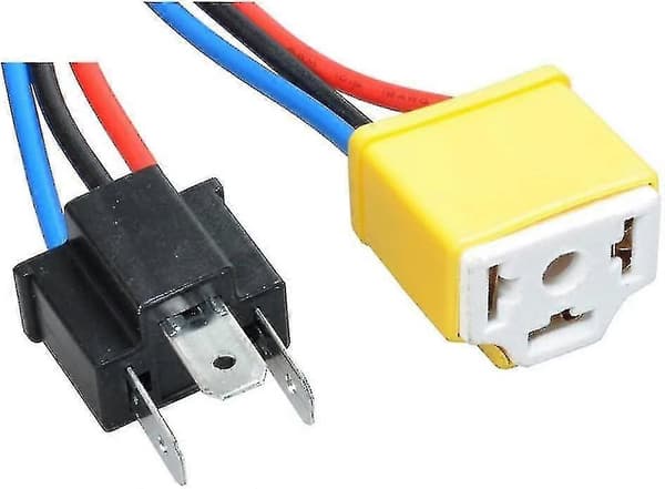 H4 Halogen Ledningsnett Bilfrontlykt LED Lysstyrke Booster Ledningsnettsett