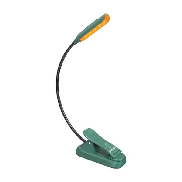 Glocusent mini GLCSNTBL102G Boglampe med klips, USB-C Grøn