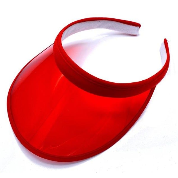 Cap - transparent - Olika färger Röd Röd