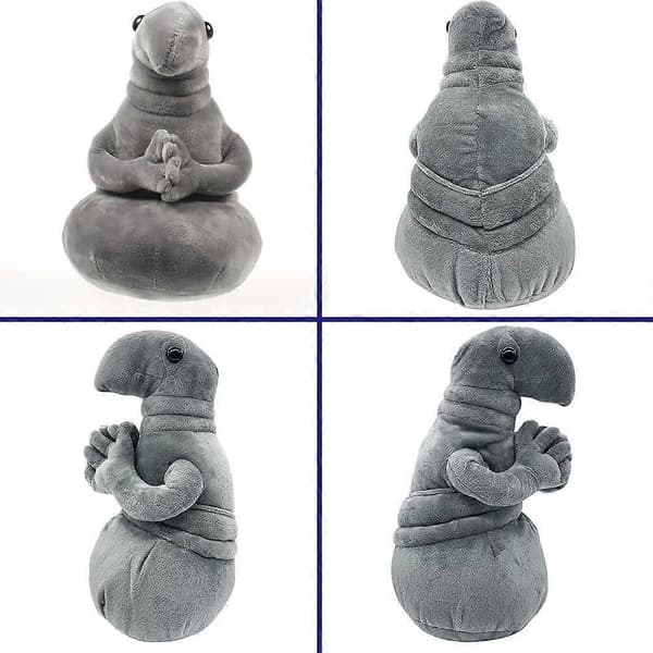 Thanos Odottaa Zhdun Meemi Pullea Harmaa Klöntti Zhdun Pehmolelu 55cm