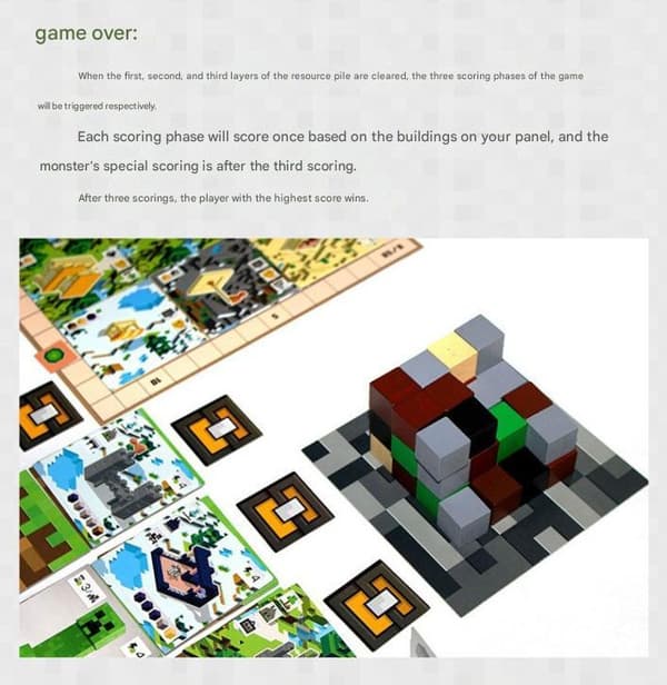Minecraft spiludstyr, Burning World, Sudoku, singleplayer og multiplayer brætspil, puslespilsskak