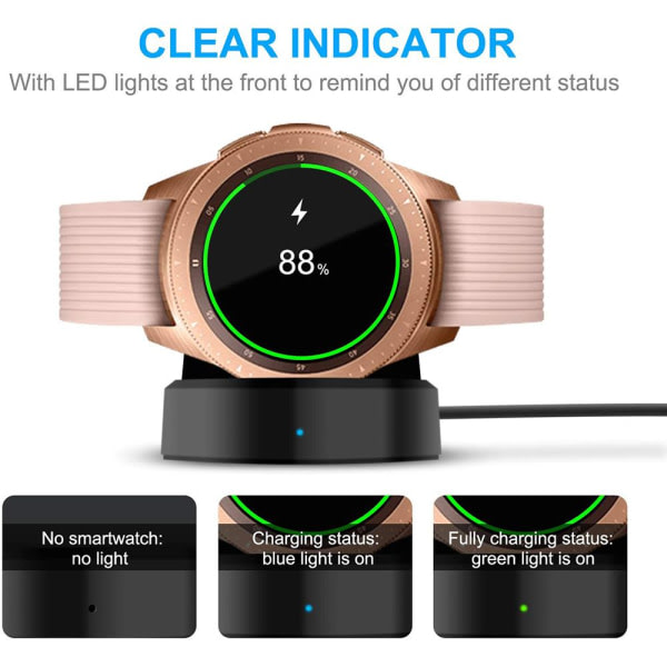 for Samsung Galaxy USB Watch Smartwatch-lader