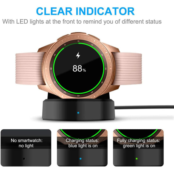 USB-laddare för Samsung Galaxy Smartwatch