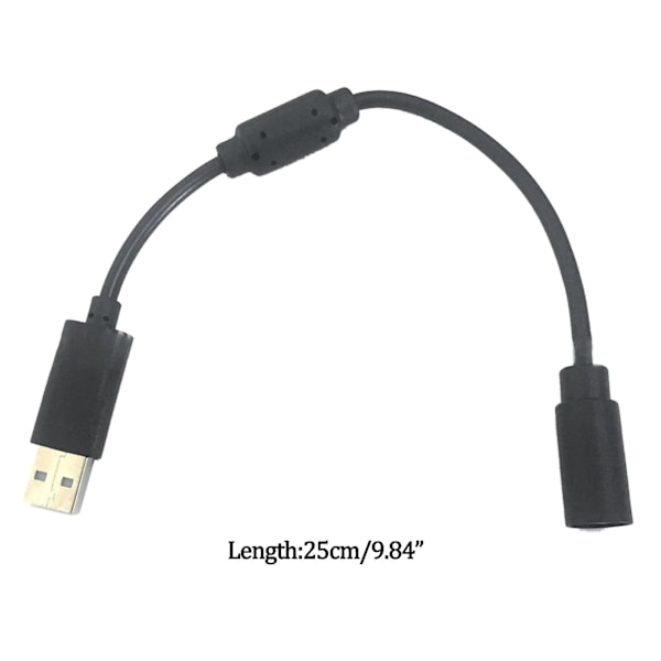 USB-irrotuskaapeli suodattimella Xbox 360 -ohjaimelle