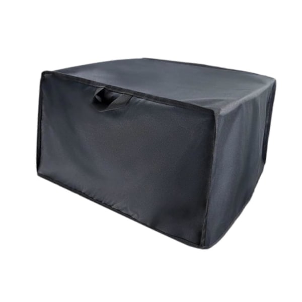 Støvdeksel for skriver Oxford-stoff Lett å oppbevare Svart Beskytter Praktisk Premium Sammenleggbar Skrivertilbehør Vannavstøtende 46cmx38cmx21cm