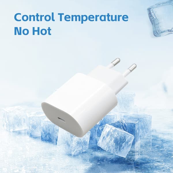 Laturi iPhone X:lle 20W (1m)