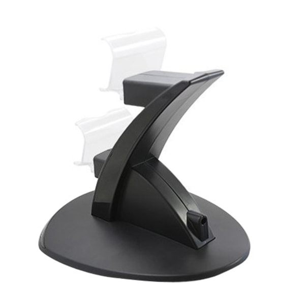 Opladningsstation til PS4 - Oplader Controller / Playstation Control Sort