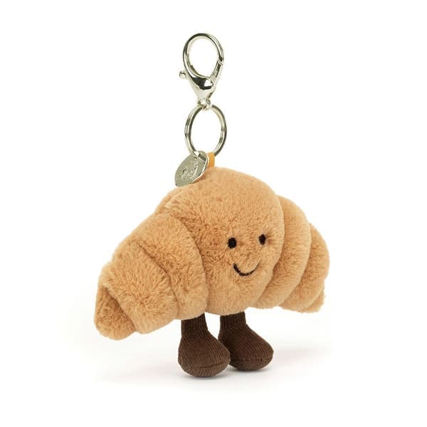 Amuseables Croissant Nøglering Jellycat Serie Blødt Legetøj