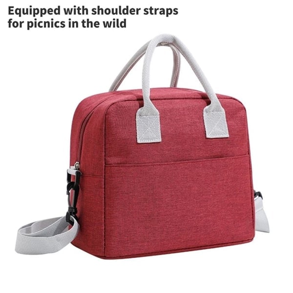 Lunch bag Student Thermal Lunchbox GRÅ grå grey