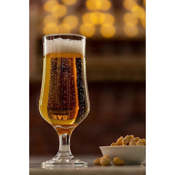 Tulip Pakk med 4 Stemmede Ølglass, 35 CL