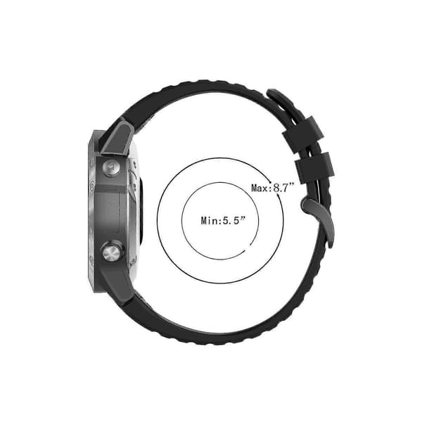 Silikone Sportsrem til Garmin Fenix 5 Blue
