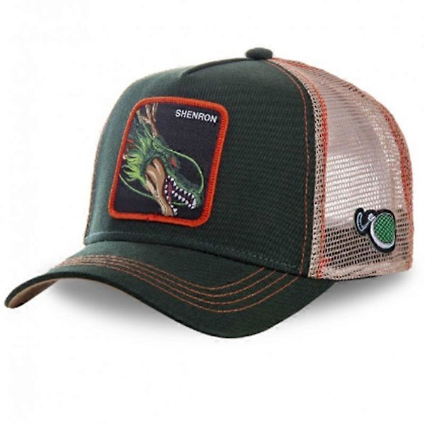 Laadukas Anime Sarjakuva Merkki Snapback Lippis Puuvilla Baseball Lippis Miehet Naiset Hip Hop Isä Verkkohattu Rekkamies Dropshipping SUPER SAIYAN NAVY