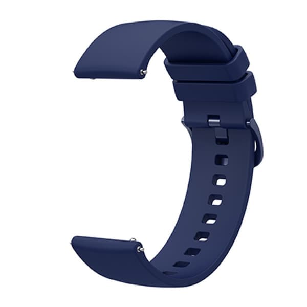 SKALO Silikonerem til Amazfit Bip/Bip U/Bip U Pro/Bip S - Flere farver Mørkeblå Mørkeblå Dark blue Mörkblå