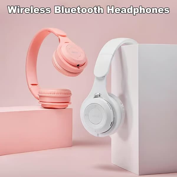 Trådlösa hörlurar barnhörlurar barnhörlurar Bluetooth-hörlurar barnhörlurar (vit)