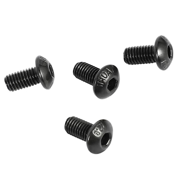 Knap M5 X 10mm Hex Hovedskrue Sort 50