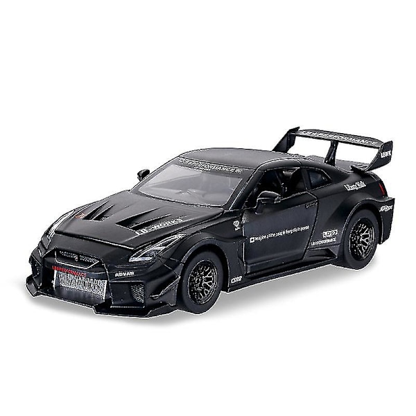 Uusi 1:32 Nissan GTR GT-R R35 Metalliauto Malli Valettu Auto Leikkiautoja Lasten Leikkikalut Lapsille Lahjat Poikien Leikkikalut SXQ Black 3