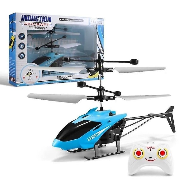 Fjernbetjening Helikopter Til Børnelegetøj blue