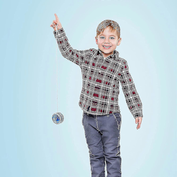 9 Delar Led Ljus Yo-yo Responsiv Kullager Yoyo Plast Responsiv Yoyo Underhållande Yoyo För Nybörjare Födelsedagsfest Favörer Godisväska Fyllmedel