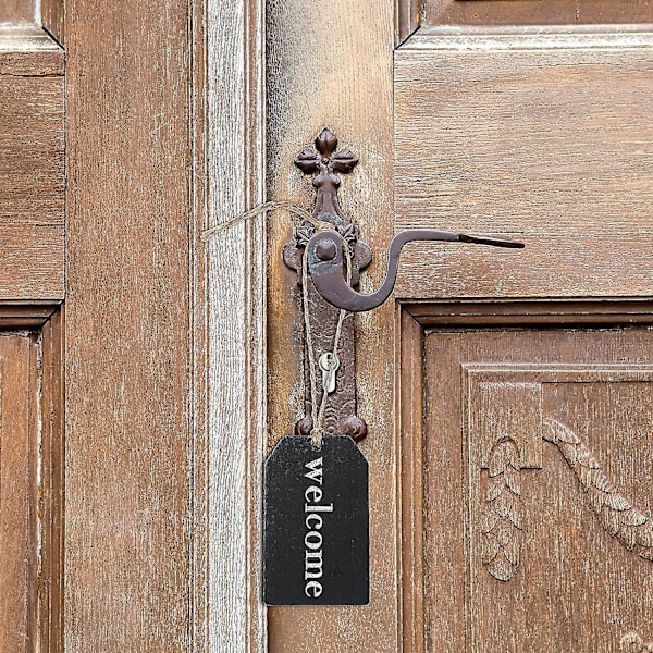 Liitutaulutägit Riippuvat Puiset Mini Liitutaulu Merkit Puiset Liitutaulutägit, Riippuvat Liitutaulu Tarrat, Ihanteelliset Hinnatägit, Viestitägit, Musta 12