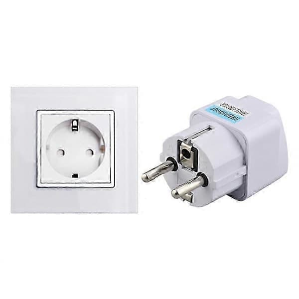 5X EU-pluggadapter DE til EU-pluggadapter 10A 250V Universal reiseadapter EU-kontakt