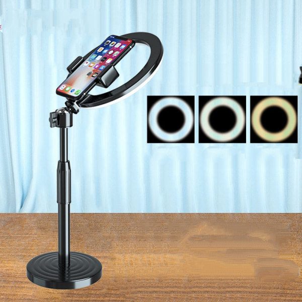 20CM Live-suoratoiston täyttövalo Led-valokuvaustäyttölamppu