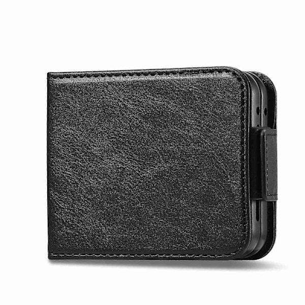 RFID-nahkainen puhelinkotelo Samsung Galaxy Z Flip5:lle Black