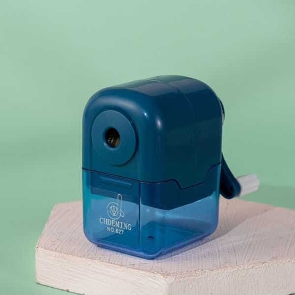 Astronaut blyantspidser indsætter automatisk bly MØRKEBLÅ Mørkeblå Dark Blue
