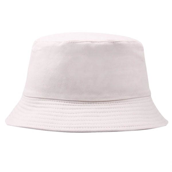Bucket Hat Bredbrättad Solskydd Vardaglig Stil Fiskehatt Solhatt Utomhus Herr Dam Bucket Keps för Beige