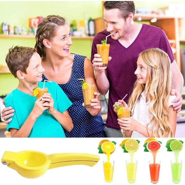 Citronpress manuell juicepress för att extrahera juice