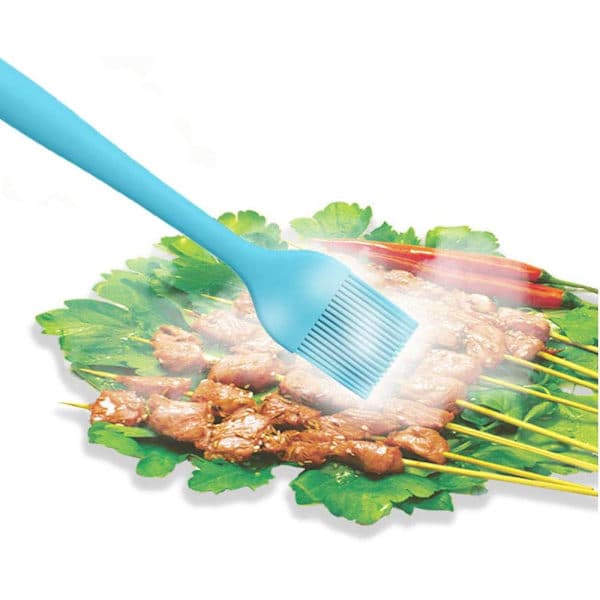 Silikonspatelsett - Rosa 6 deler non-stick gummispatel