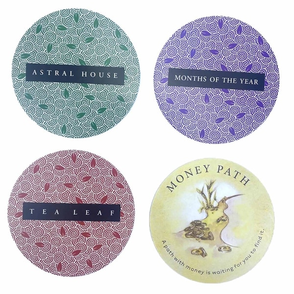 Teelehtien Ennustuskortti Tarot Oracle Kortti Perheen Juhla Lautapeli Monivärinen yksi koko