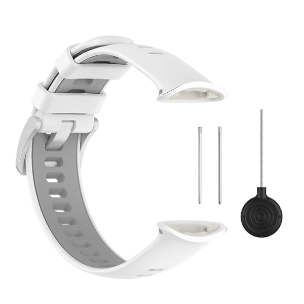 Silikon Urrem til Polar Vantage V2 White Grey