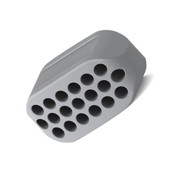 Käktränare i silikon Grey