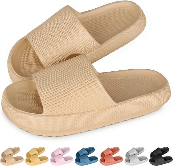 Sliders Dam Herrtofflor Pooltofflor Sommar Flip Flop Dusch Badkudde Sliders Tofflor