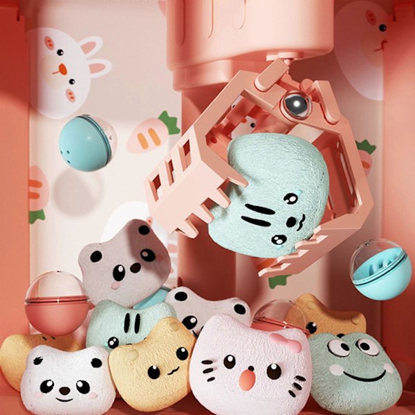 2024 NY Claw Machine til Børn Legetøj til Piger Arcade Claw Game Machine med Mini Plys Legetøj Justerbare Lyde og Musik Fest Fødselsdag Legetøj Gaver til