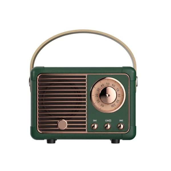 Retro Bluetooth-högtalare Trådlös minihögtalare, bärbar utomhus Bl_OF
