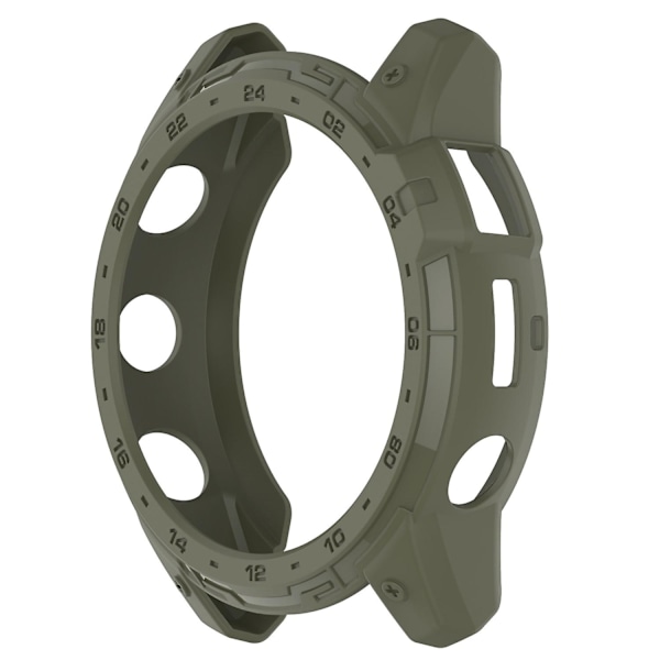 Garmin Enduro 2/Tactix 7 TPU-kotelo, nopea irrotus, urheilukello, ontto kotelo Green Style C Other Smartwatch Model