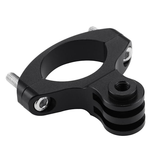 Aluminium sykkelstyreadapter for actionkamera, svart
