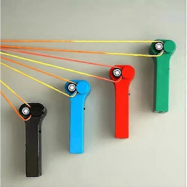 Zipstring Reb Propel Launcher Sjovt Elektrisk Streng Controller Legetøj Green