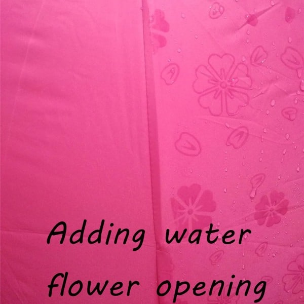 Damparasoll Paraply UV-skydd för kvinnor Parasol Lätt Anit-UV Paraplyer för sommar solskydd Rose Red