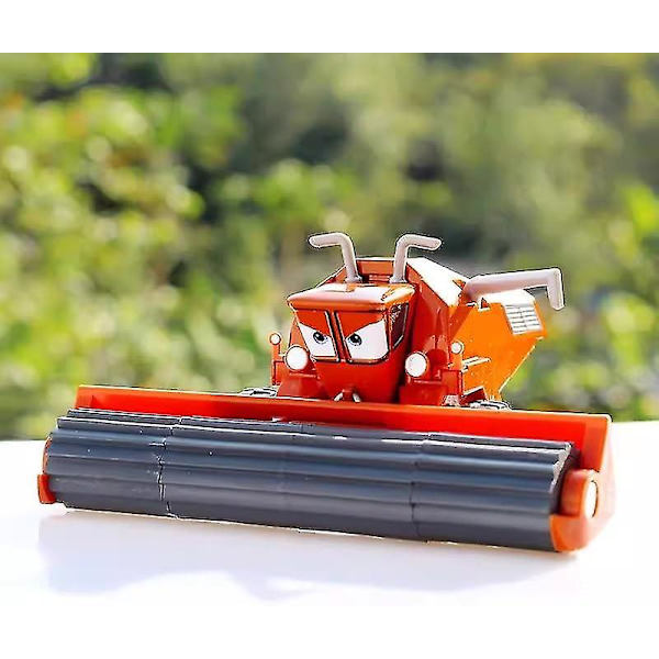 Bilar 2 Filmfigurer Harvester Frank 1/55 Die-cast Metall Leksaksbil Pojkars Leksaker