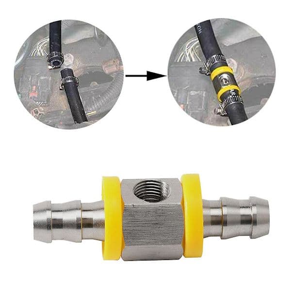 Universell bränsletrycksmätare för sensor 1/8 Npt (140 Psi)