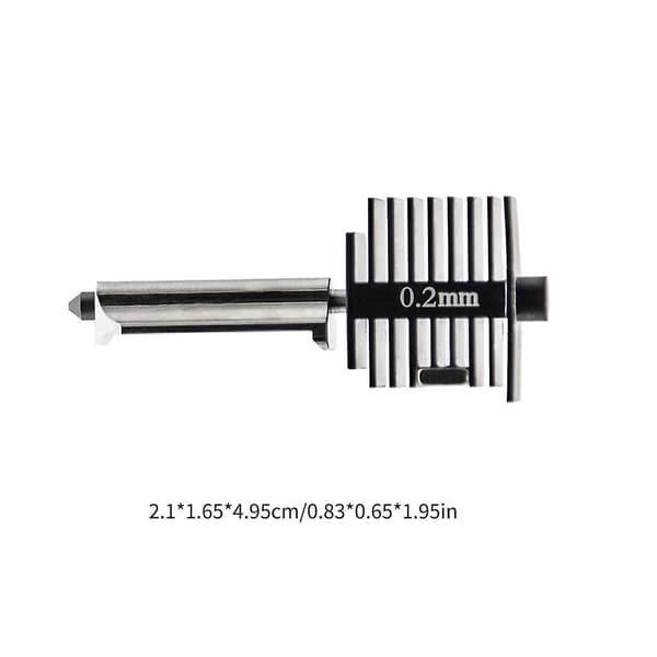 for Bambu Lab A1 Mini 0.4mm Dyse Hotend Kit Herdet Stål 3D-skriverdel 0.6mm